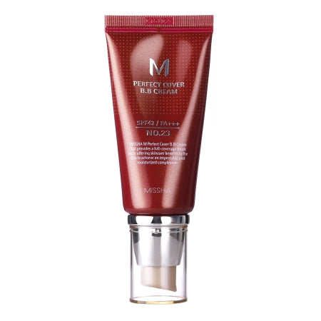 Missha - M Perfect Cover BB Cream SPF42/PA+++ - Covering BB Cream No.23 Natural Beige - 50ml