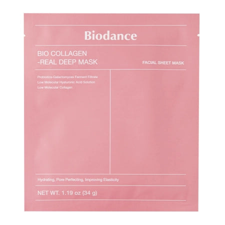 Biodance - Bio-Collagen Real Deep Mask - Firming Collagen Face Mask 1pc/34g